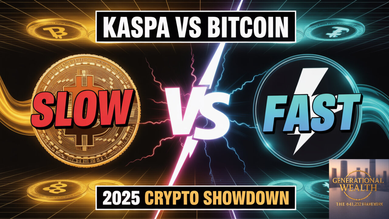 KASPA Challenges Bitcoin: Speed vs Security in 2025