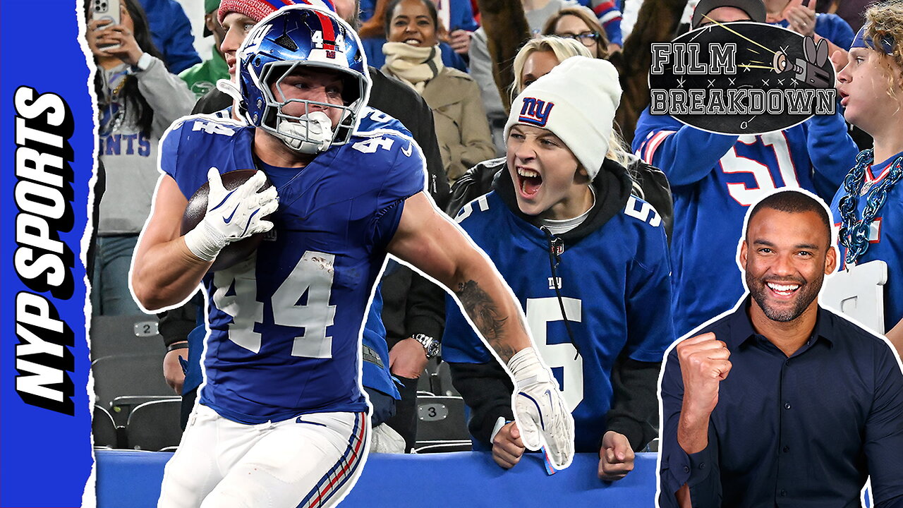 Cam Skattebo ELEVATED Giants offense in win over Eagles | Film Breakdown