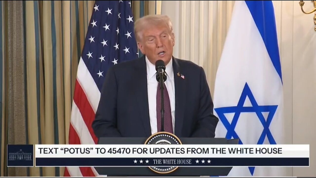 Trump: Israel Has My Backing To Destroy Hamas If They Dont Accept The Deal