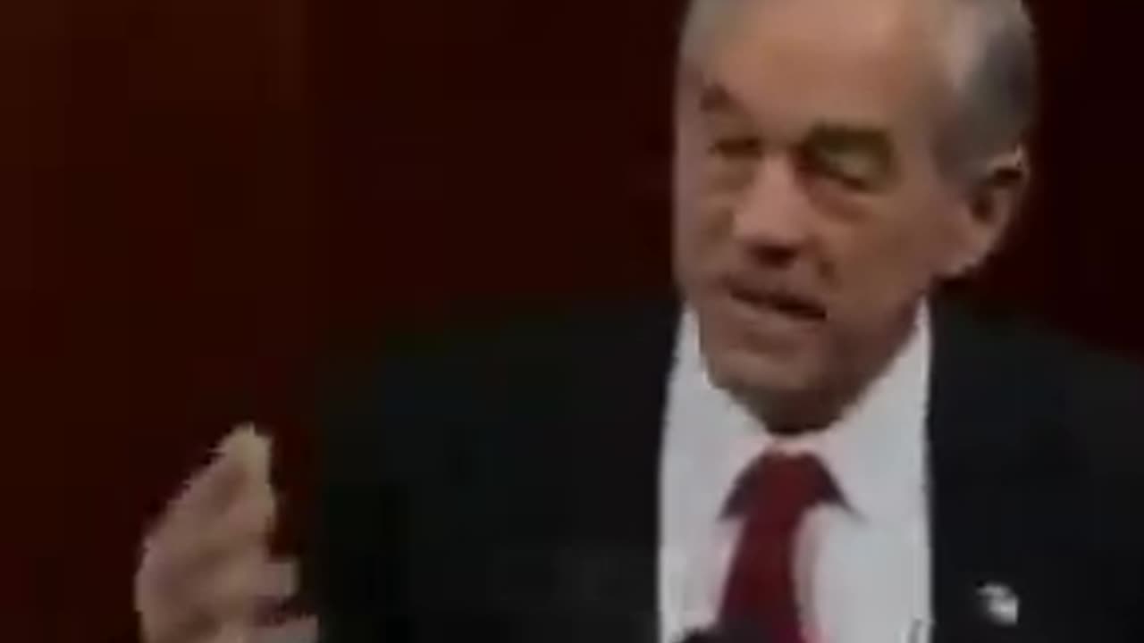 (January 2009) Ron Paul HAMAS was really started by ISRAEL to counteract Yasser Arafat