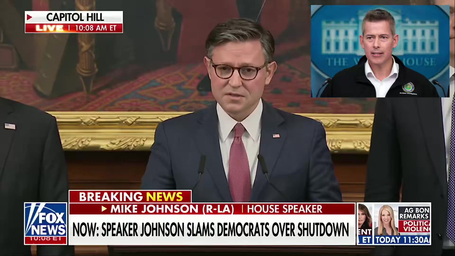 Democrats: Will not reopen the government short of planes falling out of the sky!
