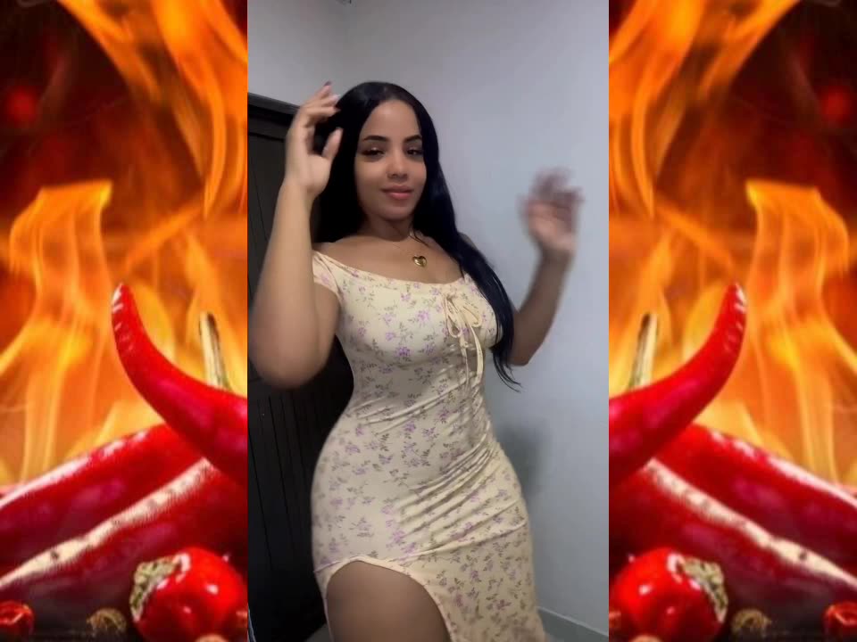 🏀 Bouncy In Floral Dress 💯🔥