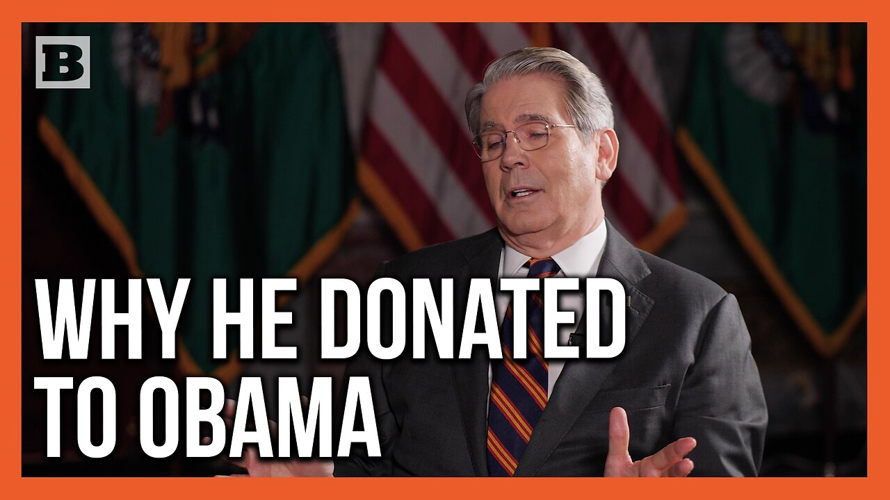 Bessent: I Only Donated to Obama in 2008 Because I Disliked Hillary Clinton So Much