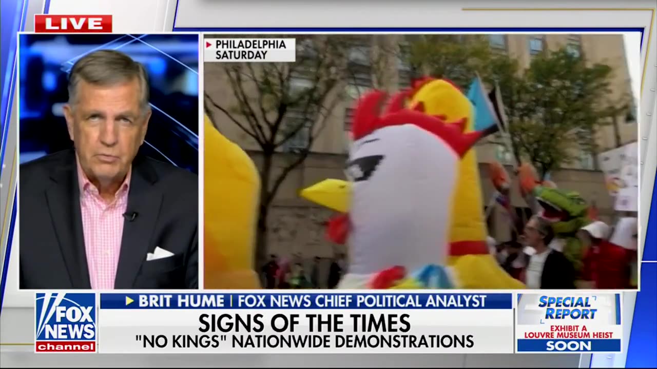Brit Hume Breaks Down What No Kings Reveals About Politics Today
