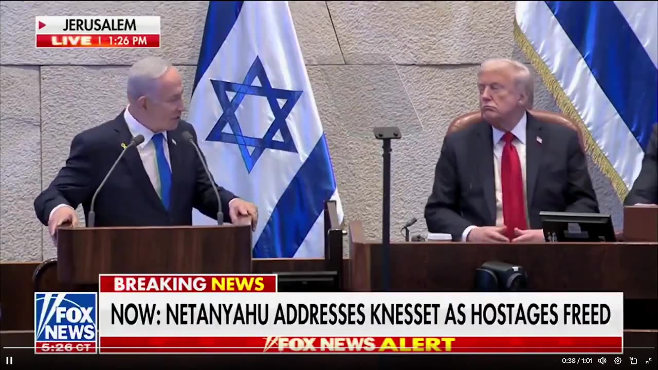 NETANYAHU: Chúng tôi được thông báo một giờ trước rằng tất cả các con tin còn sống đã trở về.