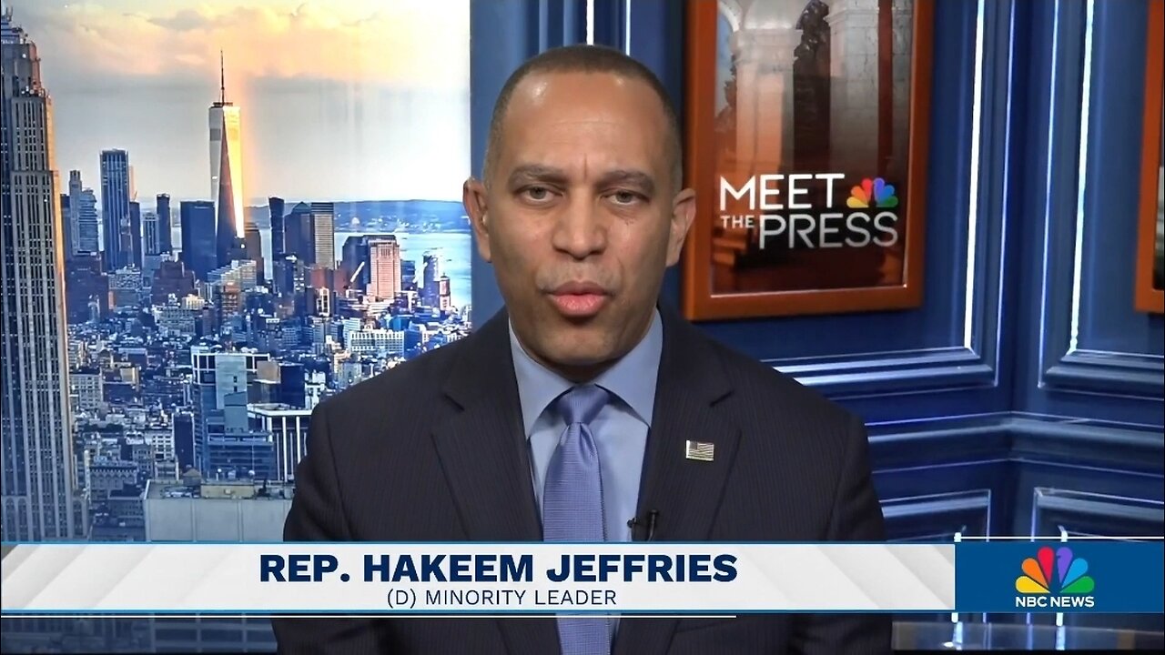 Hakeem Jeffries Cant Guarantee Democrats Will Open The Government Before Thanksgiving