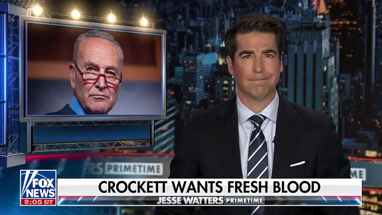🚨Jesse Watters · The crazy wing is frothing... can Schumer stop them❓