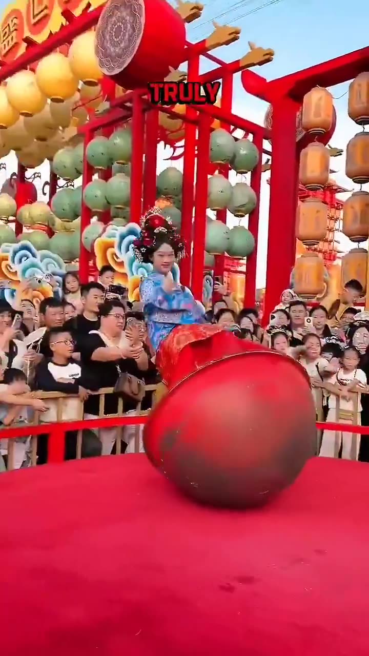 The Chinese roly poly dance