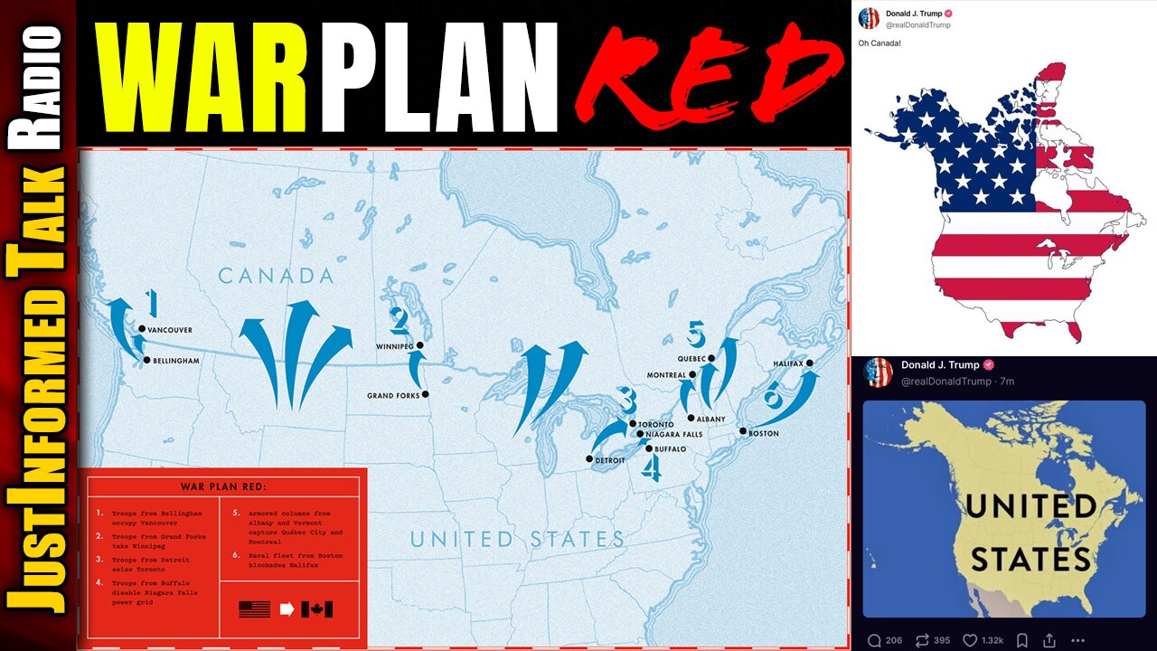 Secret Truth About Trumps Plans To Takeover Canada And Greenland!