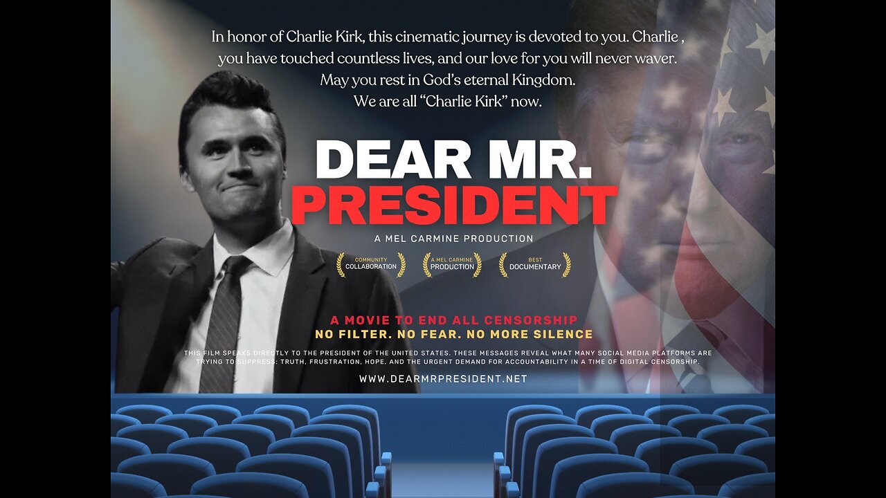 Full Documentary Dear Mr. President in Italian Audio, (A Mel Carmine Production)