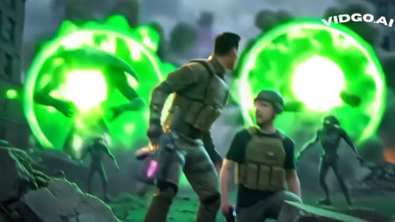 CR7 & MRBEAST EPIC VIDEO ALIENS INVASION DAY D