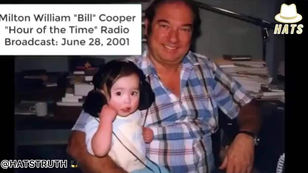 Ex-naval intelligence officer and author of Behold a Pale Horse, William Cooper