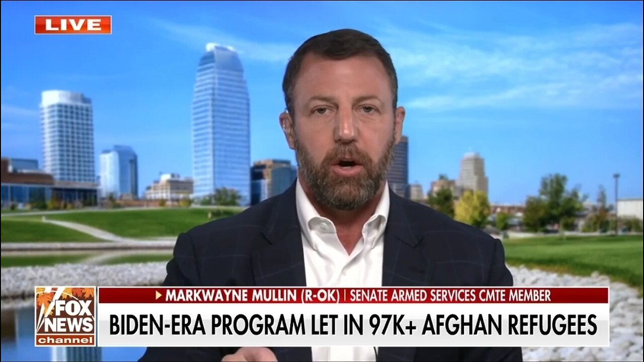 Sen Mullin: Afghans In U.S. Could Be Compromised By Taliban