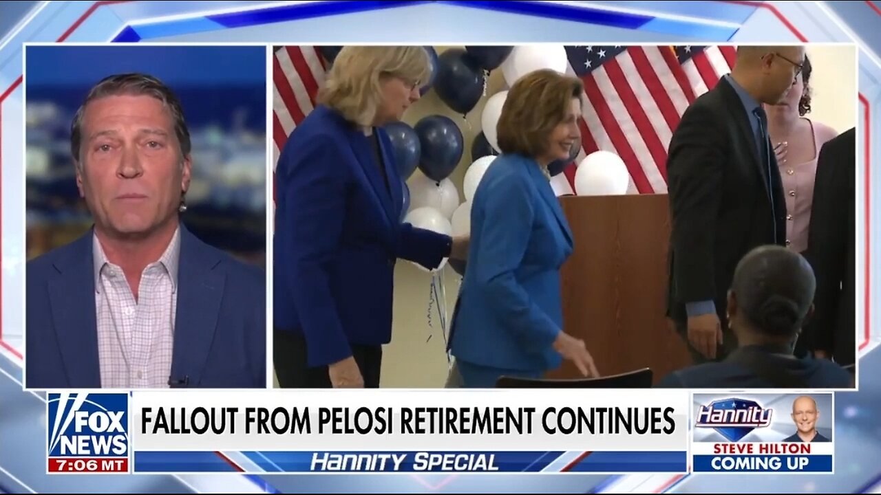 Im Glad To See Pelosi Go! Rep Ronny Jackson