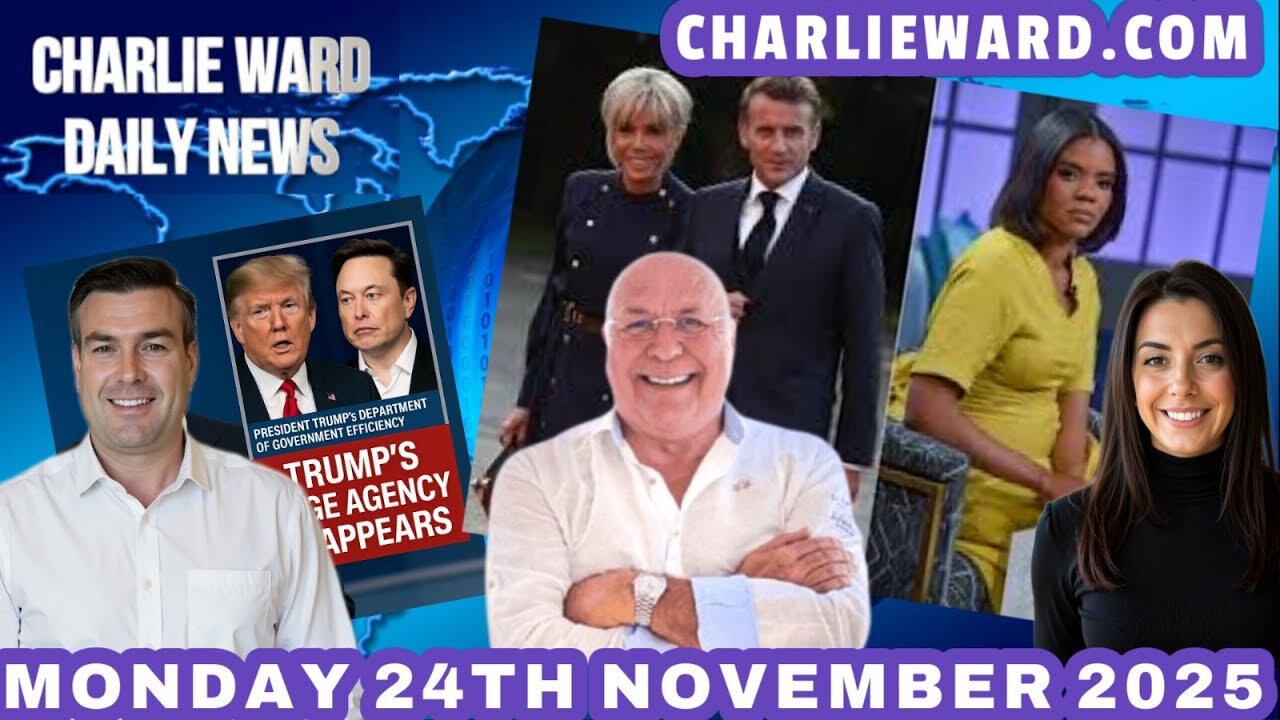 CHARLIE WARD DAILY NEWS WITH CHARLIE WARD, PAUL BROOKER & DREW DEMI MONDAY 24TH NOVEMBER 2025