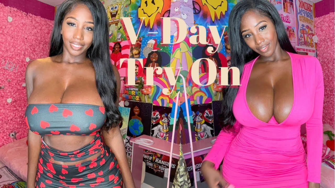 Valentine Try On Haul ft. Dossier ellietheempress