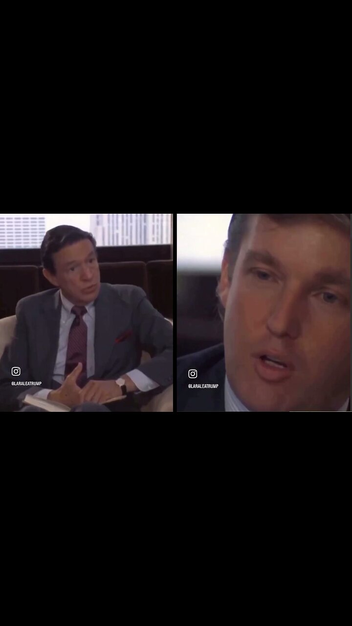 Somebody Has To DO IT & if they dont, the Country & world is in big trouble - Donald Trump (1985) ~ 60 Minutes w/ Mike Wallace