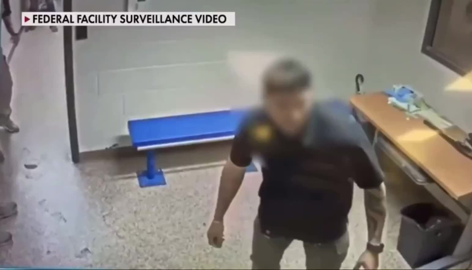 HEROIC ICE agents seen on surveillance cameras at the Dallas ICE facility rushing to SAVE detainees