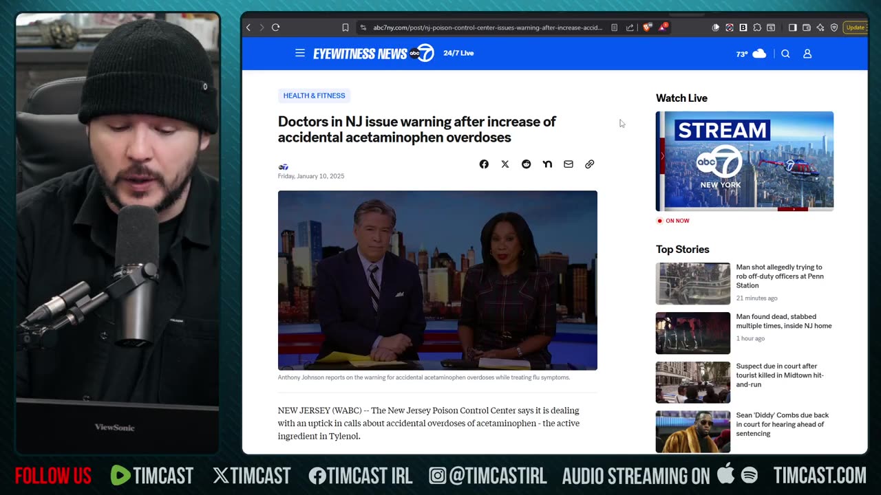Pregnant Lib Woman Dying From Tylenol Overdose To Prove Trump Wrong | Tim Pool