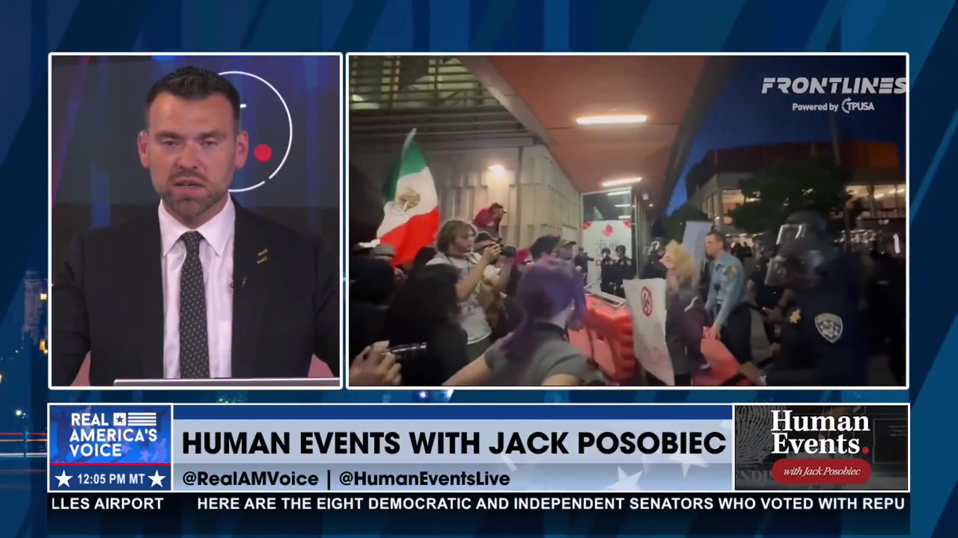 ANTIFA ATTACKS AT BERKELEY TPUSA EVENT