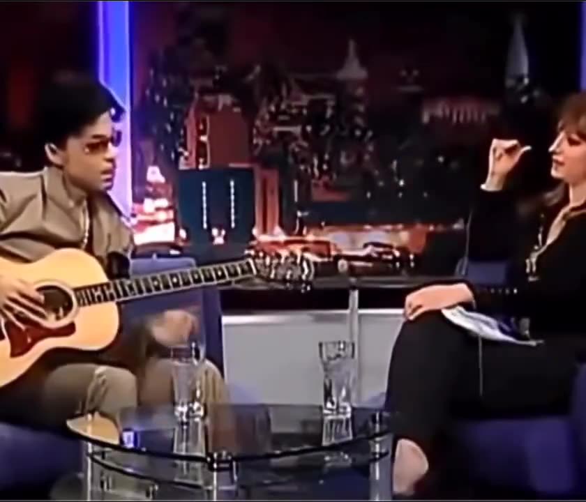 Flashback to Prince Making a Young Maria Bartiromo Act Like a School Girl With a Crush