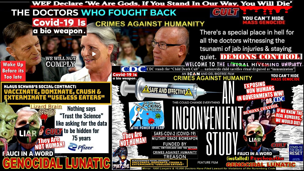 THE DOCTORS WHO FOUGHT BACK - (An Inconvenient Study video compilation)