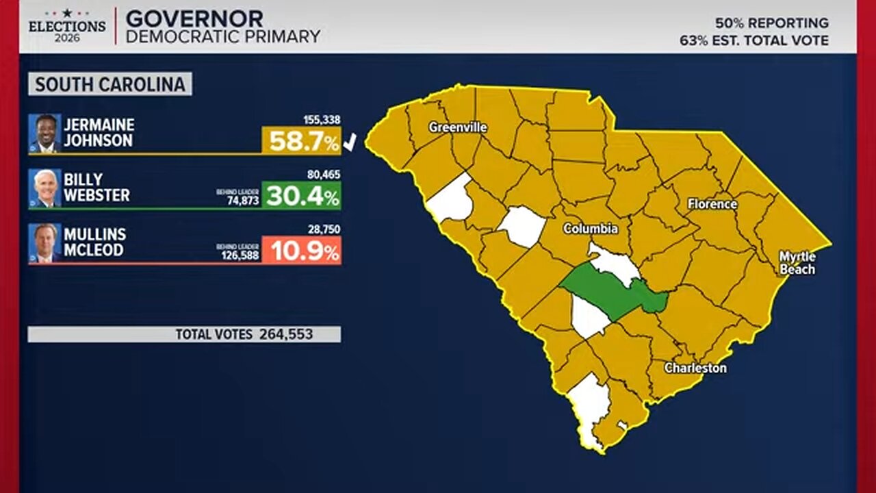 LIVE | South Carolina 2026 primary election results