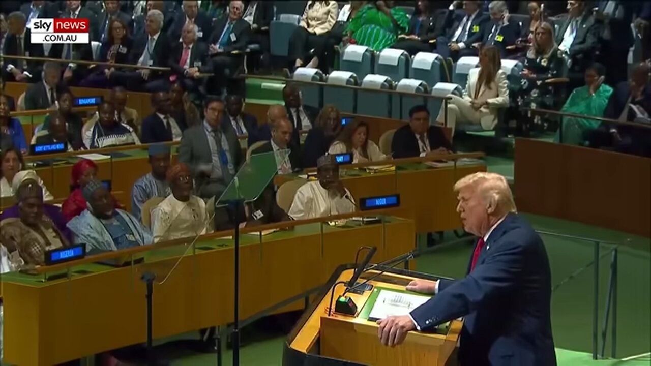 Donald Trump rips into Europe with savage speech at the UN