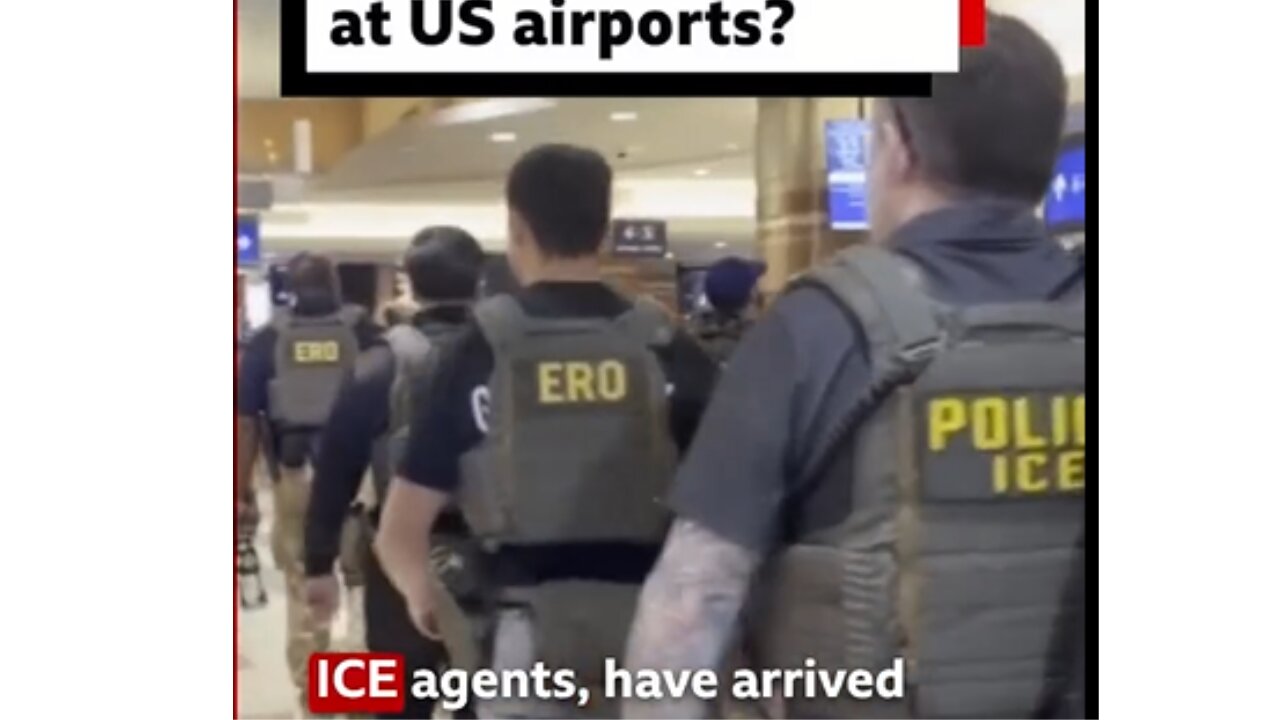 Ice Agents Arrive At Major US Airports