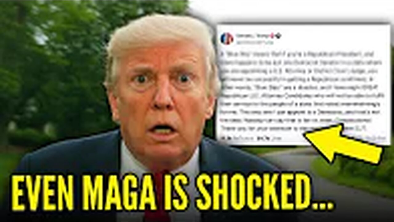 Even MAGA Cant Defend Trumps UNFORGIVABLE MOVE