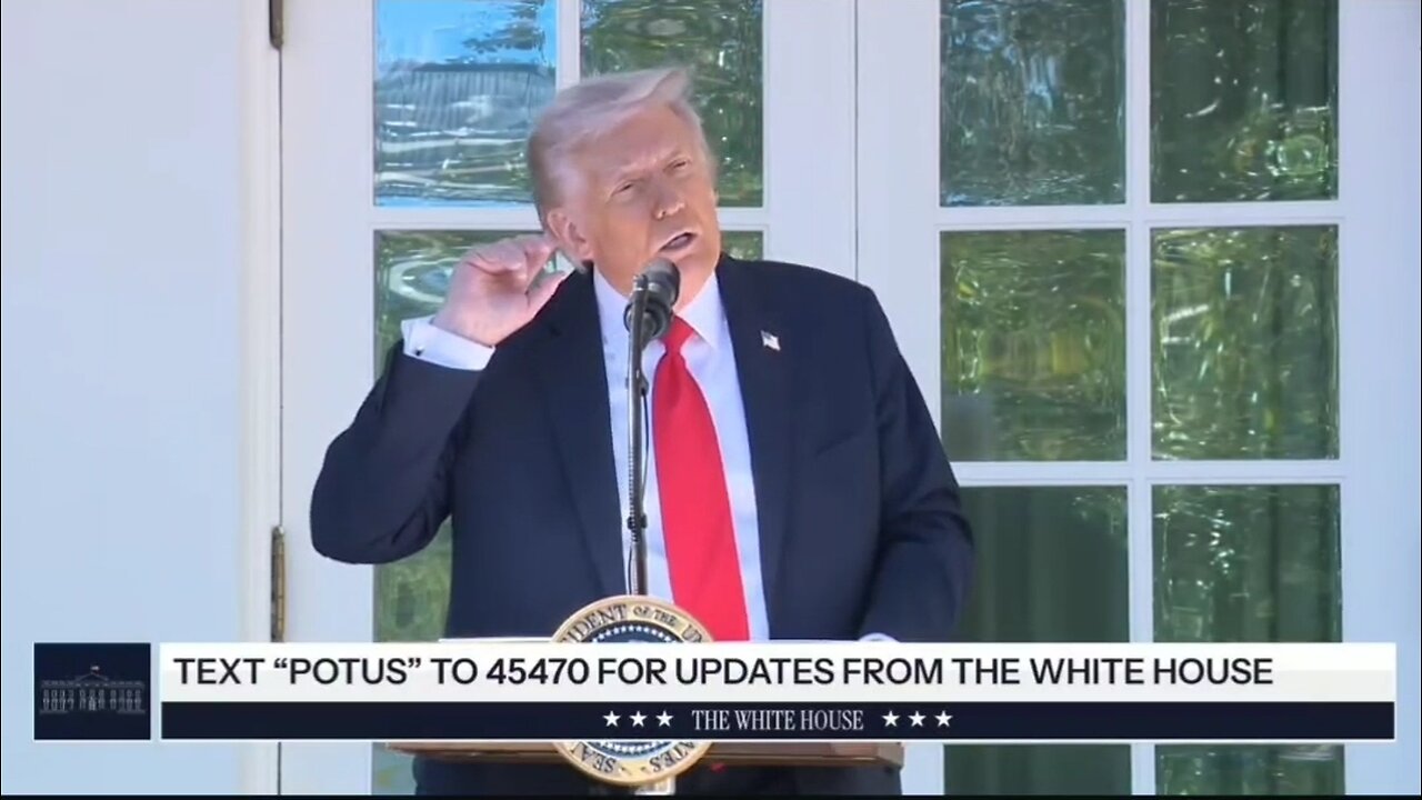 Trump: Construction On The White House Ballroom Is Music To My Ears