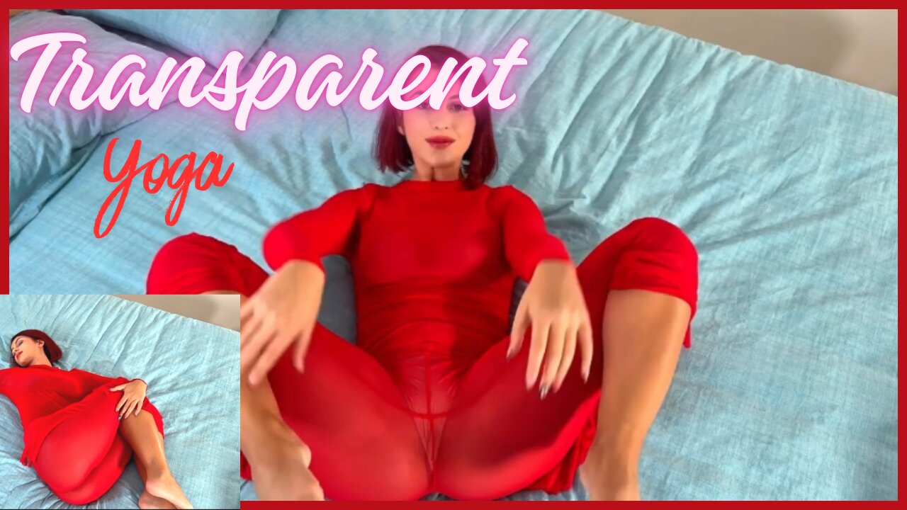 4K USA Transparent Yoga | Try On Haul | Calm Stretch & Flow