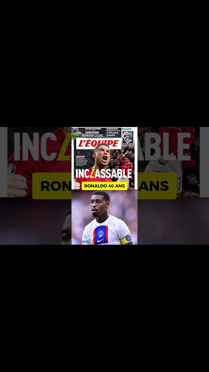 🎂 Ronaldo fête ses 40 ans ! Kimpembe de retour, Bennacer à l’OM 🔥