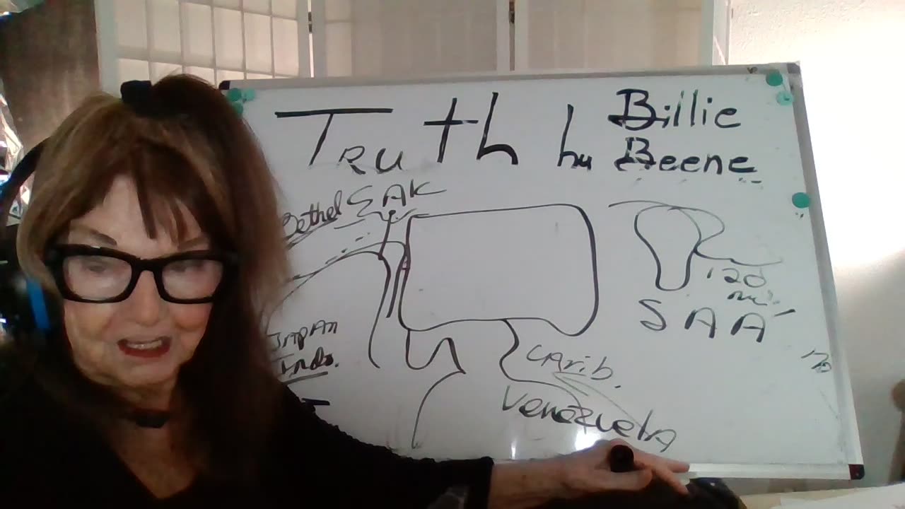 101625-7A TRUTH BY BILLIE BEENE FLASH MAP-NEXT CARRINGTON! AK EVACs! PRES T- PLAN- VENEZUELA!
