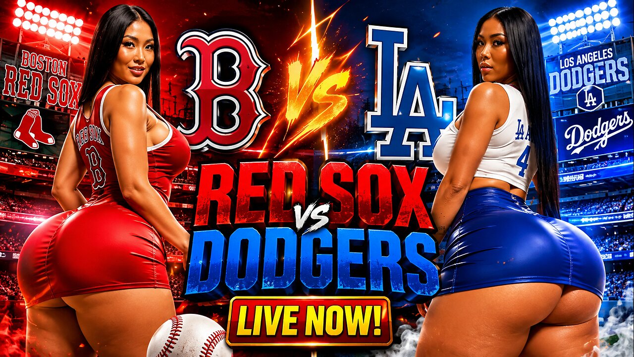 🟢 Red Sox vs Dodgers ⚾ Curvy BBW AI Girls | Viral Woman Sport Live Action 2026 Thick Body