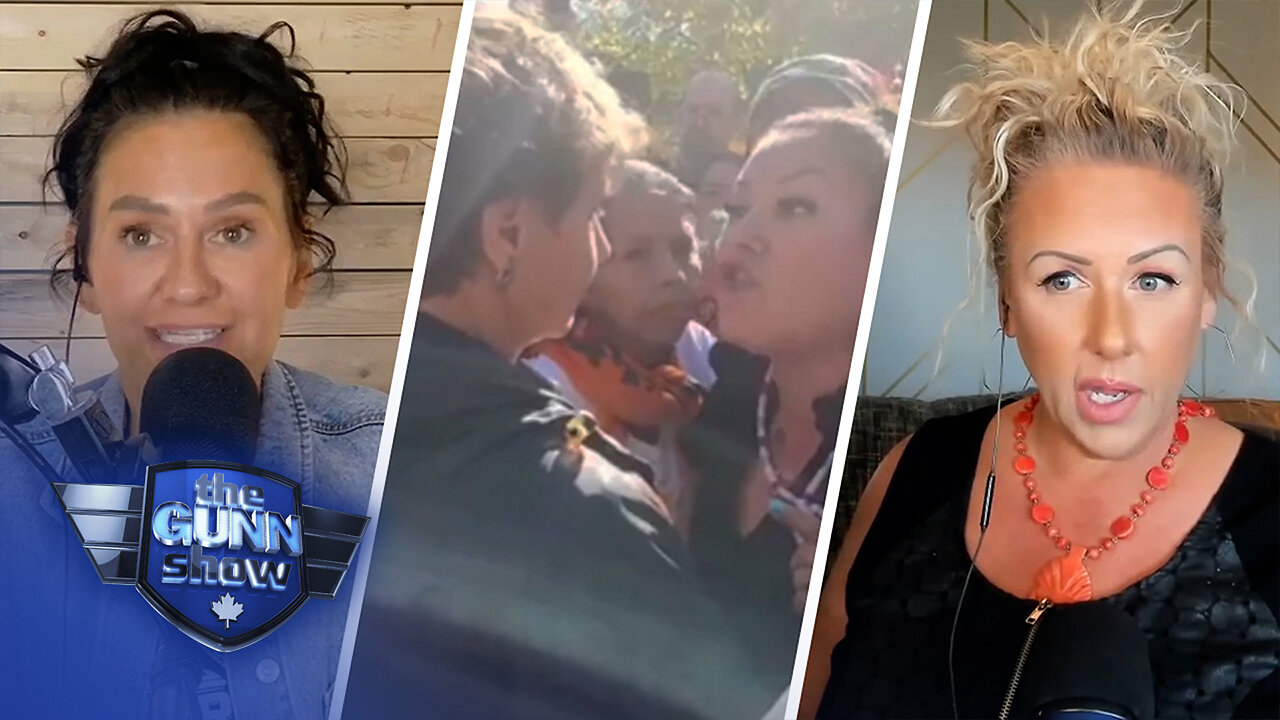 Petulant protesters assault Frances Widdowson over residential school remarks