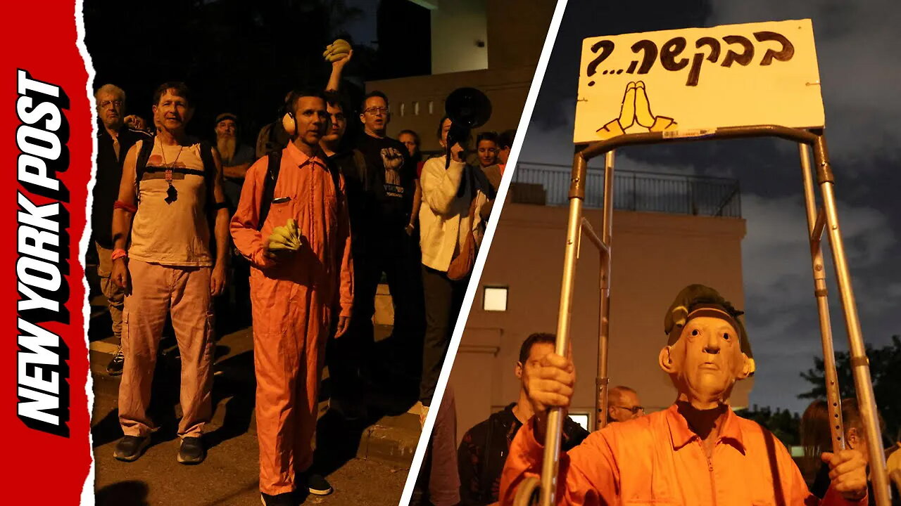 Netanyahus pardon push sparks mass protests outside Presidents home