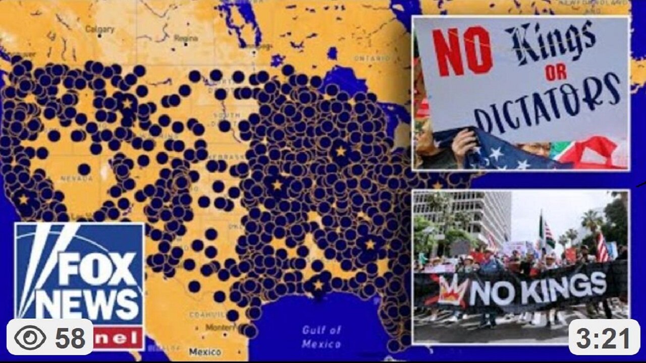 NO MESSAGE: Dems Get Slammed for No Kings Protests Planned Nationwide