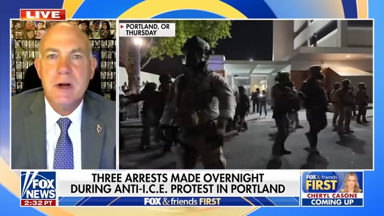 Trump wont tolerate incompetence in Portland, former DEA chief warns