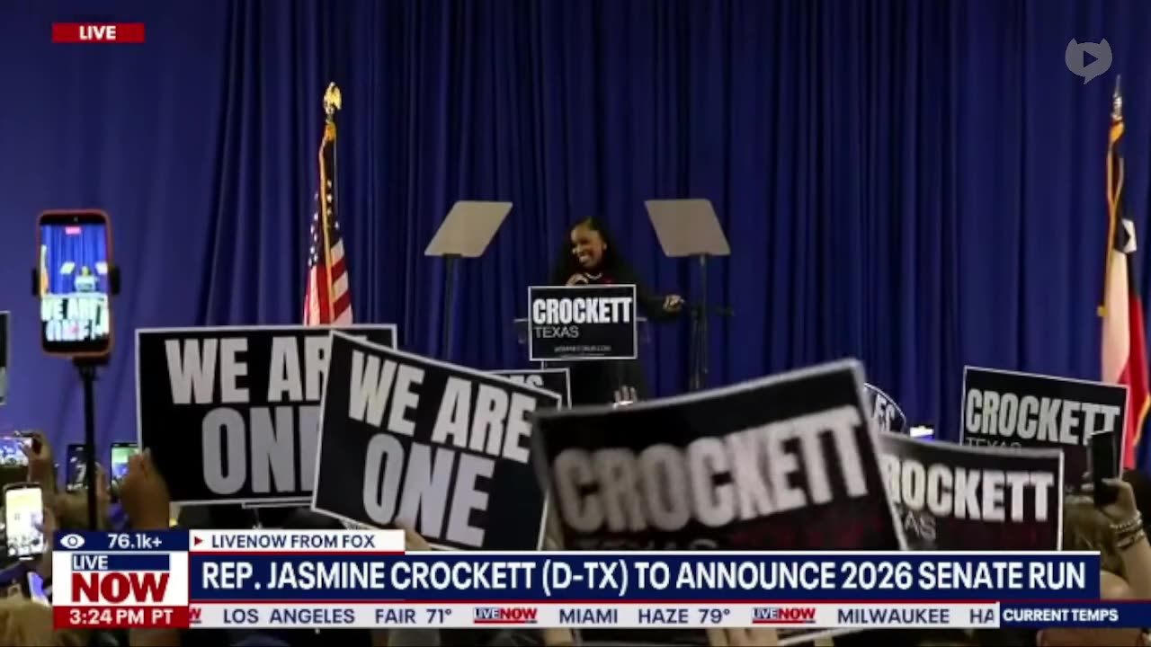 Jasmine Crockett announces her run for U.S. Senate: What we need is for me to have a bigger voice.
