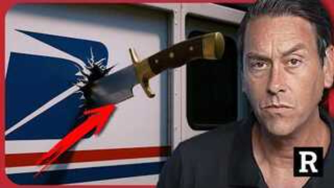 "This is why they're KILLING the U.S. Postal Service" - it's to kill FREE SPEECH
