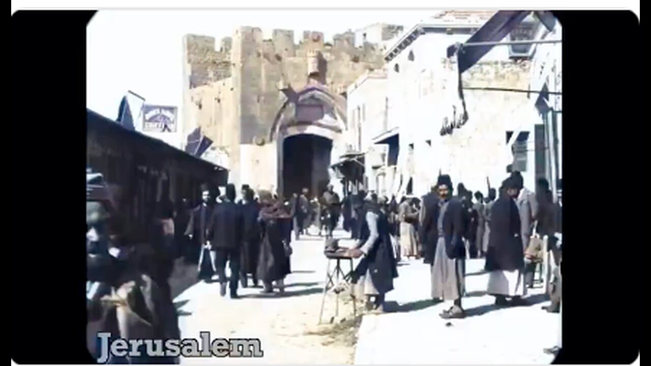 Rare video of cities from around the world in the late 1800s
