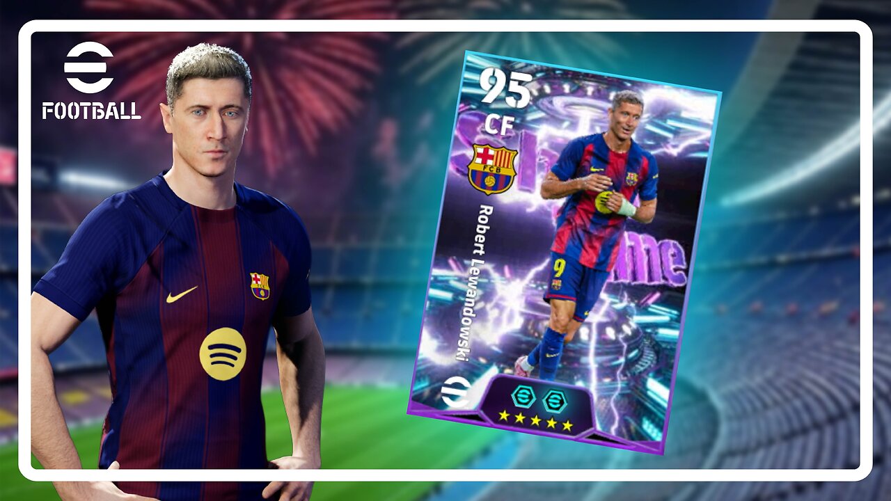 Robert Lewandowski Showtime eFootball Card Review, Build & Gameplay | eFootball | Player Review