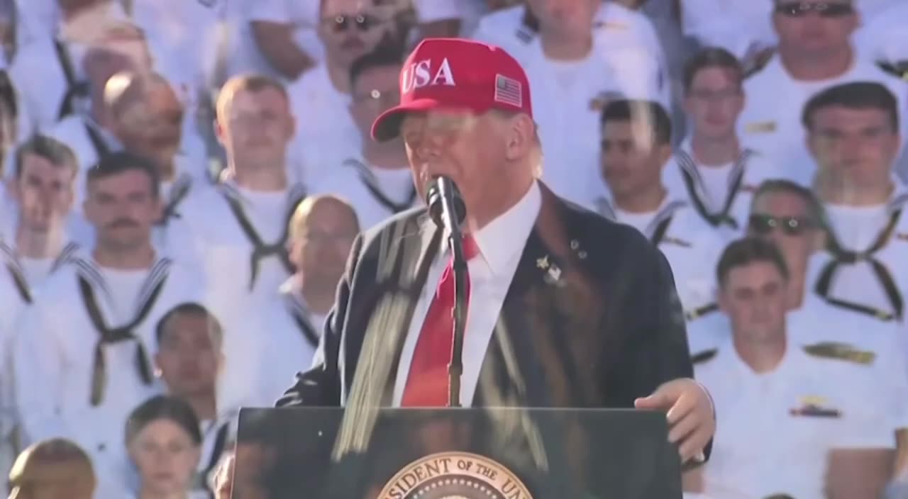 Trump: Well soon revitalize our once great shipyards with hundreds of billions of dollars...