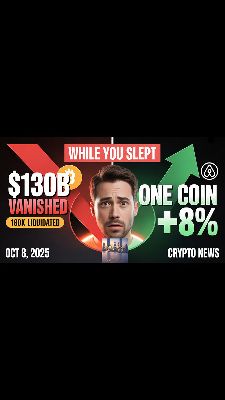 $130 BILLION Vanished Overnight - Bitcoin Crash + Hacker Heist Revealed