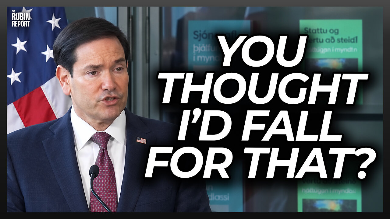 Press Stunned by Rubio’s Brutally Honest Answer About Russian Plague Rumor thumbnail