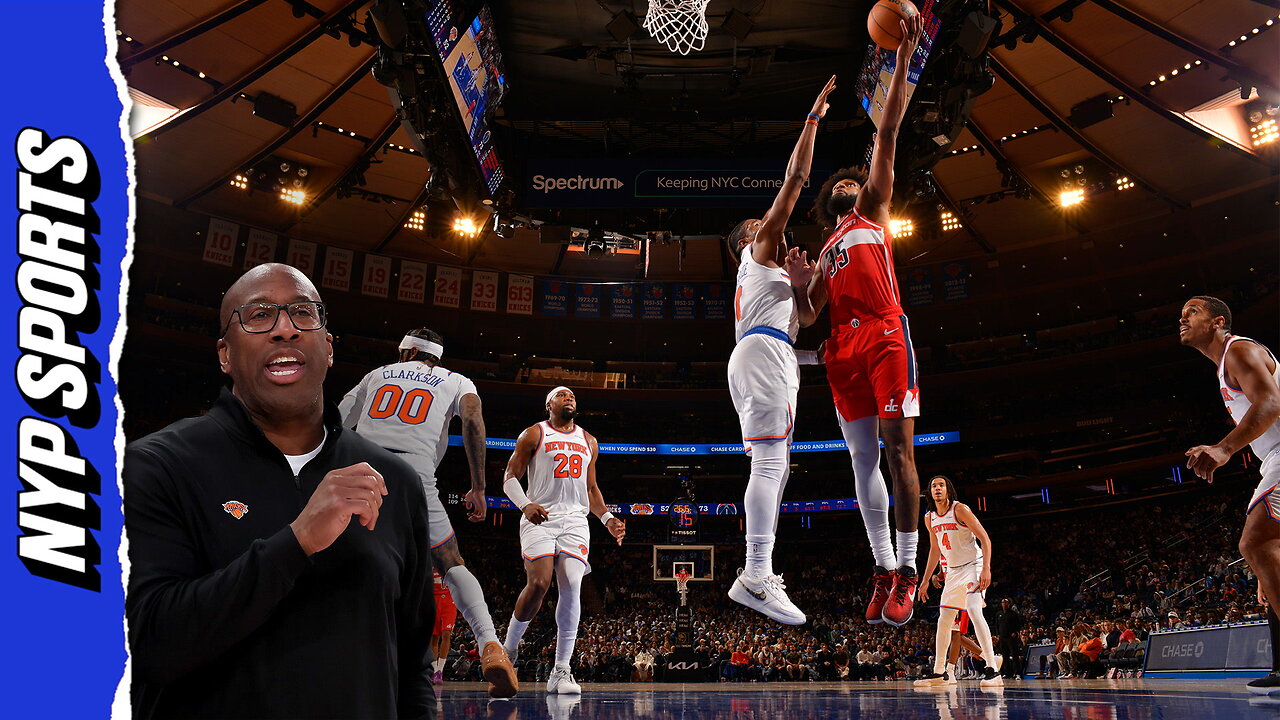 Knicks reserves get blown out by Wizards + latest on final roster spot competition