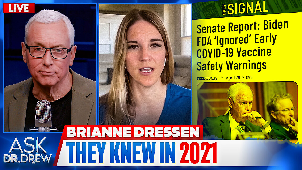 Sen. Johnsons Bombshell Report: Theres No Bigger Government Scandal Than Biden mRNA Safety Coverup w/ Brianne Dressen, Batya Ungar-Sargon & Jonathan Alpert – Ask Dr. Drew
