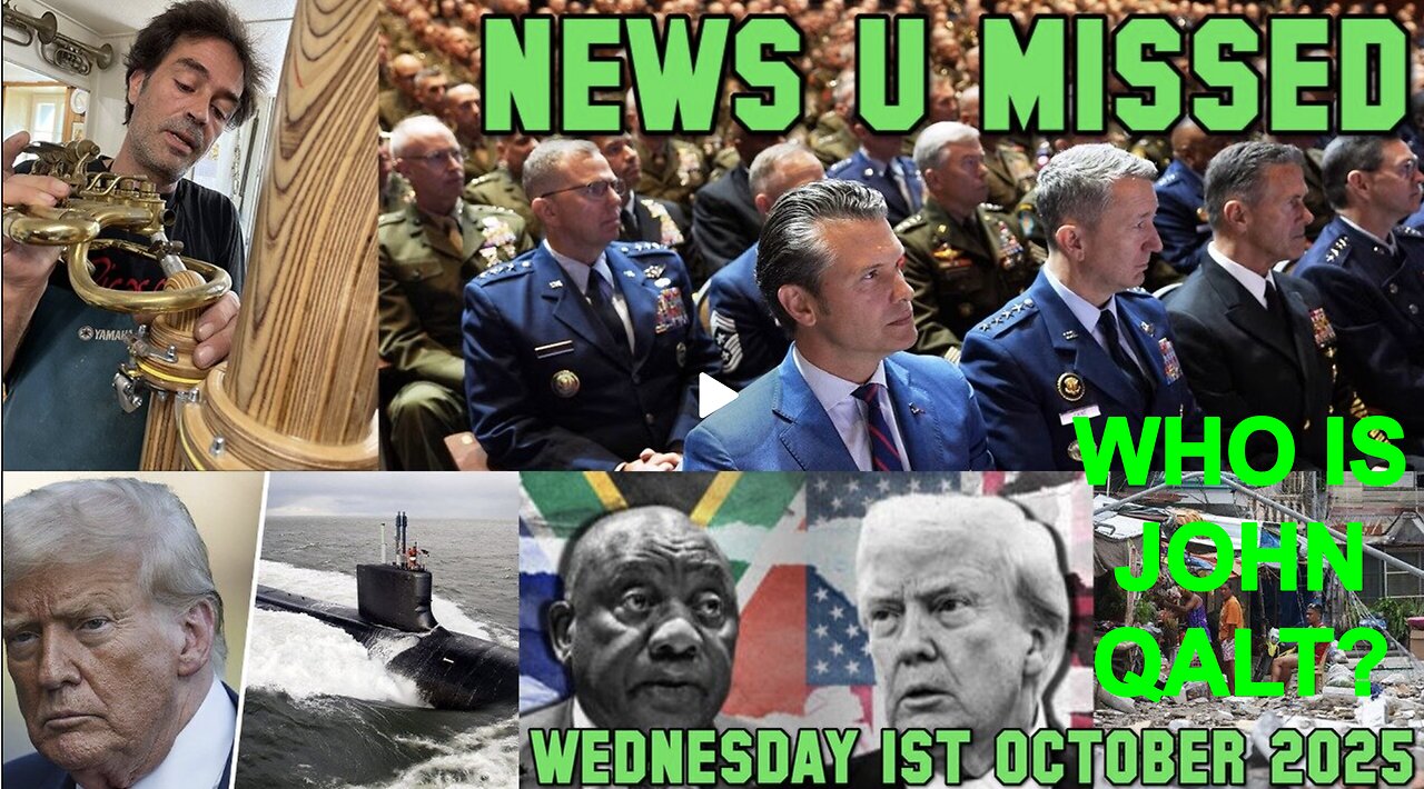 CHARLIE WARD DAILY NEWS- DEPT OF WAR CALLS ALL GENERALS, AFGHAN CANCELS INTERNET. MORE EQS