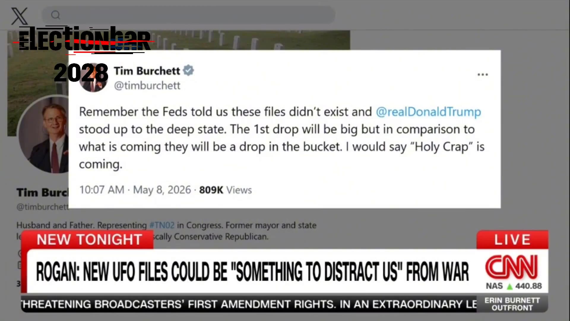 CNN Erin Burnett OutFront #ElectionBar2028 May 08, 2026
